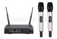 UHF Metal Karaoke Wireless Microphone
