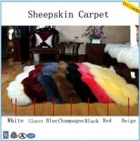 sheepskin homely decorative rugs