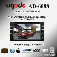 ARM 11 A5 Nissan Tiida X-Trail Qashqai DVD GPS
