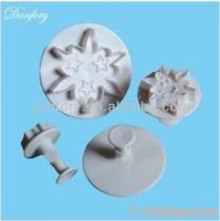 Falling star cake decorating plunger cutter tool 4pcs per set