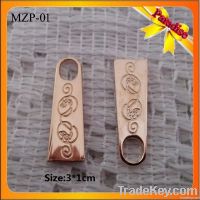 new arrival zinc alloy metal zipper puller for garment accessory