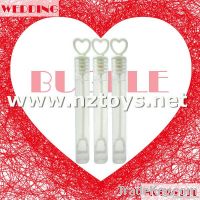 Wedding hallow heart tube bubble water