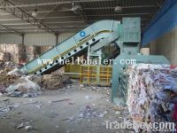 Automatic waste paper baler