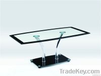 Modern design metal chrome legs coffee table