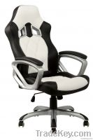 Fashion design heated high back carreras de silla