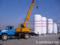 Vertical Liquefied petroleum gas storage container