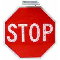 BG-SSF01 STOP Solar traffic sign