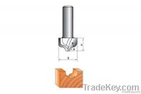 Router bit-Classical plunge bit