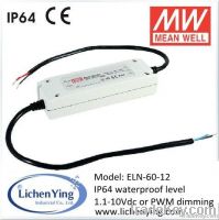 MeanWell 30W 2.5A 12V Single Output LED Power Supply 1-10V PWM Dimming