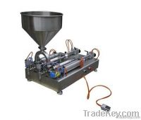 fully pneumatic vertical toothpaste filling machine for shaving cream