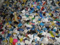 HDPE flakes mix color