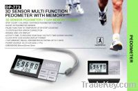 3D sensor pedometer step counter (DP-773) with perfect functions