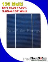 156 Multi B grade 10.00%~15.60% solar cell