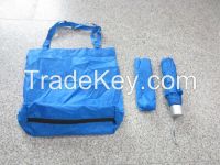 3 Section Umbrella with Shopping Bag