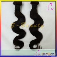 unprocessed no tangle virgin human indian body wave hair weft