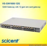 gsm gateway with 12 gsm sim card gateway