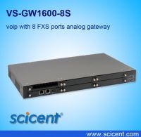 voip with 8 FXS ports analog gateway