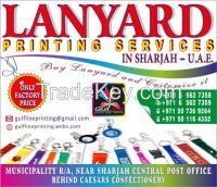 Lanyards Printing by Gulf Line Printing Sharjah UAE