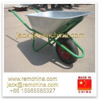 Russia wheelbarrow WB6404 galvanized tray