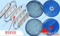 Silicone potting