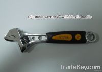 adjustable wrench with plastic handle