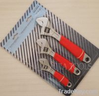 adjustable wrench set 3pcs