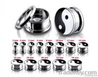 Fashion 316l Stainless Steel Tunnel Plug Piercing Jewelry