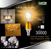 5w candle Sharp cob LED bulb