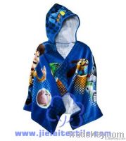 100% cotton Kid's hooded towel