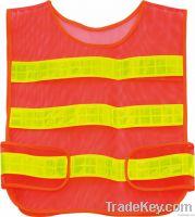 Traffic reflective safety vest meet CE EN471 and ANSI standard
