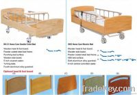 Wooden medical bed