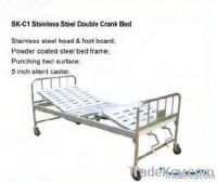 Stainless steel Double Crank Bed