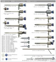 Trocars, injection needle, converter