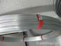 Oval galvanized wire