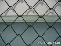 Shanghai manufacturer PVC coated decorative chain link fence