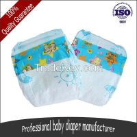 Soft disposable changing baby diapers baby nappies
