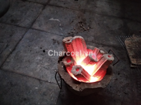 CHARCOAL BRIQUETTE FROM COMPRESSED SAWDUST FOR BRAZIL