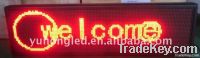 LED Moving Message Display