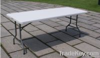 Leisure plastic folding table