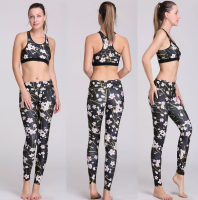 fashion ladies sport leggings custom design dye sublimation fitness bulk leggings