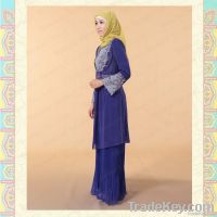 MF18315 hot sale embroidery baju kurung