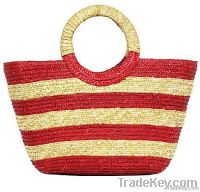 Women beach bag straw bag A-0010
