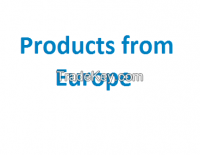 Products from Europe