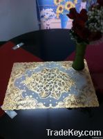 Shining PVC lace doilies