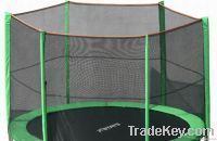 TRMPOLINE with Safety outside enclosure net for outdoor play(Factory made direct sale 8 Feet big)