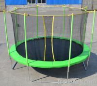 TRAMPOLINE with inside net and grey color (8 Feet Foldable)