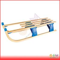Foldable Wooden snow sledge with wooden foldable structure 2015