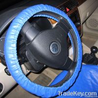 Leather Steering Wheel Cover