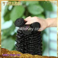 2015 new arrival unprocessed 100% tangle free wholesale virgin cheap price deep wave Indian hair extension