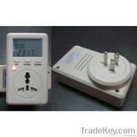 Digital power monitor, single phase energy meter for home use